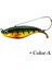 No.4 Tarzı 1 Adet Vıb Er Kaşık Alabalık Balıkçılık Cazibesi Sert Baitg Gürültü Yapay Yem Minnow Crankbait Pike Wobbler Olta Takımı (Yurt Dışından) 2