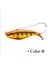 No.4 Tarzı 1 Adet Vıb Er Kaşık Alabalık Balıkçılık Cazibesi Sert Baitg Gürültü Yapay Yem Minnow Crankbait Pike Wobbler Olta Takımı (Yurt Dışından) 3