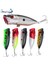 No.16 Tarzı 1 Adet Balıkçılık Lures Topwater Popper Yem 6.5cm 12G Sert Yem Yapay Wobblers Plastik Olta Takımı ile 6 # Kanca (Yurt Dışından) 2