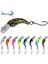 No.3 Tarzı 1 Adet Yüzen Minnow Balıkçılık Cazibesi 3.8 cm 1.5g Mini Yapay Sert Yem Keskin Kanca Crankbait Wobbler Alabalık Pike Bas Balıkçılık (Yurt Dışından) 2
