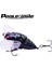 D Stili Esca Biyonik Böcek Popper Balıkçılık Lures 5cm 6g Simülasyon Ağustosböceği Kanadı Topwater Wobbler Yapay Sert Yem Crankbaits (Yurt Dışından) 3