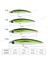 K Tarzı 13.4g 75MM Pero G Ila 13.4g Batan Kalem Yemi Shad Minnow Wobbler Alabalık Uskumru Mikro Deniz Balıkçılık Cazibesi Pike Bass Lures (Yurt Dışından) 3