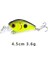 4.5cm-K Tarzı Sealurer Balıkçılık Cazibesi 3.5cm 2g Mini Crankbaits Mikro Sert Pesca Yapay Yemler Mini Cazibesi Minnow Minik Yem (Yurt Dışından) 1