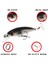 No8 Tarzı 1 Adet Minnow Balıkçılık Cazibesi G Batan Sert Yem Wobbler Jig Yem Crankbait Sazan Çizgili Bas Pesca Olta Takımı Swimbait (Yurt Dışından) 3