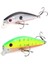No.1 Tarzı Suffyu Minnow Balıkçılık Cazibesi 7cm.5g 3D Gözler Crankbait Wobbler Yapay Sert Yem Üç Çapa Kanca Olta Takımı (Yurt Dışından) 2