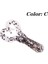 C Stili Licone Solucan Yumuşak Yemler Jig Wobblers 4cm 0.7g Turna Bas Sazan Olta Takımı Cazip Karides Koku Tuz Yapay Yemler (Yurt Dışından) 1