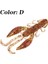 D Stili 70MM 5.5g Jig Wobblers Silikon Yumuşak Yem Balık Kokusu Solucan Istakoz Balık Tutma Lures Karides Şamandıra Döner Twintails Deniz Balıkçılığı (Yurt Dışından) 1