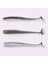 G Tarzı 50MM 1g 10 Adet Proleurre Balıkçılık Solucan Yumuşak Lures Jig Wobblers 5cm 7cm 9cm Sazan Bass Için Kolay Parlatıcı Yapay Çift Renk Silikon Swimbait (Yurt Dışından) 3