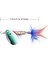 SP062 Stili .7cm.3g Yapay Altın Gümüş Kaşık Cazibesi Metal Er Balıkçılık Lures Pesca Olta Takımı Er Yem 4 # Kanca (Yurt Dışından) 1