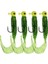 Yeşil Stil 1 Torba Jyj 3.5g Jig Kanca ile 6 cm Yumuşak Kuyruk Cazibesi Yem Solucan Kurtçuk Silika Olta Takımı Grub Yem Balıkçılık Levrek Mücadele Için (Yurt Dışından) 1