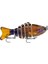 No.9 Tarzı 1 Adet Balıkçılık Cazibesi Çok Bölümlü Wobblers Pike Sert Baitg Yapay Minnow Crankbait Trolling Levrek Sazan Olta Takımı (Yurt Dışından) 1