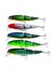 No.1 Tarzı 1 Adet Wobblers Balıkçılık Cazibesi Çok Bölümlü Sert Baitg Yapay Yem Minnow Cazibesi Crankbait Levrek Sazan Olta Takımı Cazibesi (Yurt Dışından) 2