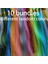 7 Açık Mavi Tarzı 10 Parça Demetler Fly Fishing Bağlama Trands cm Flashabou Holografik Tinsel Kristal Flaş Ip Jig Kanca Cazibesi (Yurt Dışından) 3