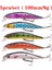 6 Adet 45MM 7.5g Tarzı Proleurre Yüce Karışık Balıkçılık Cazibesi Kitleri Wobbler Crankbait Swimbait Minnow Sert Baiters Sazan Yem Seti Olta Takımı (Yurt Dışından) 5
