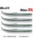 Size.xl Clr.c Kuyruk Stili Blux Flash Kum Yılan Balığı 14GG Yumuşak Balıkçılık Cazibesi Kuyruk Jig Kafa Kanca Minnow Yapay Yem Tuzlu Su Levrek Swimbait Takımı Dişli (Yurt Dışından) 1
