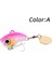 Bir Stil 26MM 10G 1 Adet Dönen Metal Vıb Titreşim Yem Er Kaşık Balıkçılık Lures 5g -20G Jigs Alabalık Kış Balıkçılık Sert Yemler Pesca Mücadele (Yurt Dışından) 1