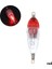 6cm Kırmızı Stil 1 Adet Mini Balıkçılık Cazibesi Işık LED Derin Damla Sualtı Göz Şekli Balıkçılık Kalamar Balıkçılık Yemi Balık Çekmek Için Aydınlık Cazibesi (Yurt Dışından) 1