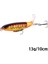 13G Sarı Stil Goture Whopper Popper 10CMCMCM Topwater Balık Tutma Cazibesi Blowups Turna Yemleri Dönen Kuyruk Olta Takımı Crankbait Wobblers (Yurt Dışından) 1