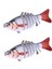No.6 Tarzı 1 Adet Eklemli Çok Bölümlü Balıkçılık Cazibesi 10CG Wobbler Crankbait Yapay Sert Yem Swimbait Trolling Sazan Olta Takımı (Yurt Dışından) 3