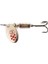 SP064 Stili .7cm.3g Yapay Altın Gümüş Kaşık Cazibesi Metal Er Balıkçılık Lures Pesca Olta Takımı Er Yem 4 # Kanca (Yurt Dışından) 5