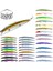 NO31 Tarzı En Çok Satan M 24G Büyük Uzun Balık Minnow Deniz Balıkçılığı Yemi 3D Gözler Güçlü Kancalar Deniz Balıkçılığı Için Lures (Yurt Dışından) 3