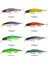 No.9 Tarzı 1 Adet Balıkçılık Cazibesi Minnow 12.5cm.7g Topwater Yapay Yem 3D Gözler Plastik Wobblers Pesca ile Mücadele Uzak Döküm Mıknatıs Sistemi (Yurt Dışından) 4