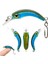 B Tarzı Fovonon Balıkçılık Cazibesi Alabalık Mini Crankbait Wobbler Mikro Olta Takımı Minnow Krank Yapay Sert Yem (Yurt Dışından) 3