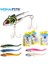 Renk Ah Stili 16G-S Levrek Swimbait 16G 22G 28G Yumuşak Cazibesi Jig Yem Bas Shad Pike Balıkçılık Jig Kafa Kanca Balıkçılık Cazibesi Wobblers Levrek Yem Leurre (Yurt Dışından) 2