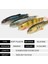 Renk-C Stili 4 Adet 6.2g 8.5cm Spinpoler Predator Yumuşak Balıkçılık Cazibesi Yem Damla Balıkçılık Wobbler Swimbait Kürek Kuyrukları Silikon Yapay Yem Olta Takımı (Yurt Dışından) 2