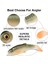 Renk-C Stili 4 Adet 6.2g 8.5cm Spinpoler Predator Yumuşak Balıkçılık Cazibesi Yem Damla Balıkçılık Wobbler Swimbait Kürek Kuyrukları Silikon Yapay Yem Olta Takımı (Yurt Dışından) 3