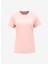 Açık Pembe Kadın Bisiklet Yaka T-Shirt D4SL-TST3053 1