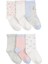 Küçük Kız Çocuk 6lı Çorap 2