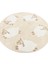Cotton Bone CBN11 Multy Xxw Yuvarlak Yıkanabilir Kaymaz Tabanlı Natural Pamuk Çocuk Halısı 5