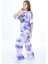 Kız Çocuk Batik Baskılı Alt-Üst Takım 7-12 Yaş PX026 4