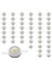 50 Adet 1W Diyot Yüksek Güçlü Soğuk Beyaz LED Boncuk 1 Watt Lamba Çipi 3V-3.4V (Yurt Dışından) 2