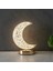 Led, Ay Şeklinde Üç Renkli Masa Işığı, Dokunmatik Karartma, Başucu Işığı, Romantik Elmas USB (Yurt Dışından) 2