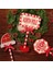 Noel LED Işık Dikey Işaretler Noel Lambası Için LED Işık ile Masa Burcu Dur Süsleme Noel Masaüstü Işık D (Yurt Dışından) 3