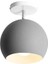 Yuvarlak Macaron Tavan Işık Iskandinav Modern LED Tavan Lambası Oturma Odası Yatak Odası Armatür Sundurma Koridor Koridor-Gri (Yurt Dışından) 1