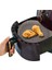2X20 cm Hava Fritözler Fırın Fırın Tepsisi Kızarmış Tavuk Sepeti Mat Airfryer Silikon Pot Yuvarlak Yedek Izgara Tavası Gri (Yurt Dışından) 2