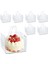 20 Adet 13X13X13 cm Şeffaf Kek Kutuları Kulplu ve Kek Panoları, Forpasta, Tatlılar ve Cupcakes, Parti Pastası Forwedding (Yurt Dışından) 1