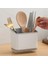 Raf Tutucu Çok Fonksiyonlu Drenaj Çubuk Kafes Ev Mutfak Sofra Kaşık Saklama Kutusu (Yurt Dışından) 5