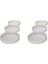 6 Paket Büyük Dıy Yuvarlak Bardak Silikon Kalıp, Çap 3.94 Inç/10 Cm, Reçine, Çimento ile Döküm Için (Yurt Dışından) 1