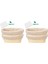 2x Banneton Mayalama Sepeti Seti - Artisan Ekşi Mayalı Ekmek Fırın Sepeti, Hamur Kazıyıcı/kesici ve Brotform Kumaş Astar (Yurt Dışından) 1