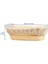 2x Banneton Mayalama Sepeti Seti - Artisan Ekşi Mayalı Ekmek Fırın Sepeti, Hamur Kazıyıcı/kesici ve Brotform Kumaş Astar (Yurt Dışından) 4