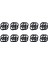 40 Adet Lastikler Irobot Roomba Robotlu Süpürge Tekerlekleri Serisi 500 600 700 800 I7 S9 Irobot Tekerlek Yedek Parçaları (Yurt Dışından) 1