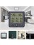 Hava Durumu Istasyonu Iç/dış Mekan Kablosuz Sensörler Dijital Termometre Higrometre LED LCD Ekran Termometre (Beyaz) (Yurt Dışından) 5