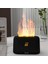Kokulu Difüzör Hava Nemlendirici Ultrasonik Serin Mist Maker Sisleyici LED Uçucu Yağ Alev Lambası Difüzör (Yurt Dışından) 3