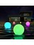 Uzaktan Kumandalı LED Kısılabilir Yüzen Havuz Işıkları Topu 16 Rgb Renk ve 4 Mod Şarj Edilebilir ve Su Geçirmez 25 cm (Yurt Dışından) 4