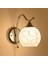 Modern LED Kristal Duvar Işık Lambası Koridor Sundurma Yatak Odası Aplik Aydınlatma Armatürü, Anahtarlı Tek Kafa (Yurt Dışından) 2