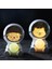 USB Şarj Pet Gece Lambası Çocuk Hediyeler, Sevimli Hayvan Spaceman Gece Lambası Ev Dekorasyon Köpek (Yurt Dışından) 4